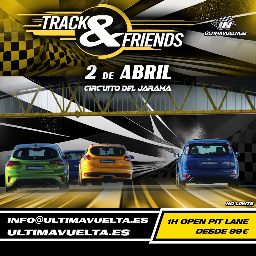 TRACK&FIENDS 2 DE ABRIL