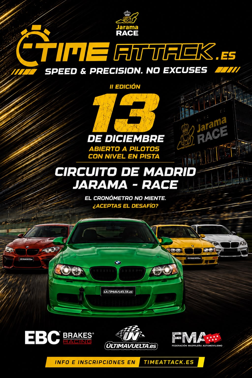 Time Attack 13 de Diciembre categoria gt track