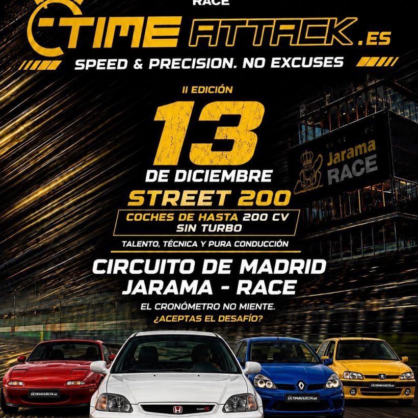 Time Attack 13 de Diciembre categoria Street