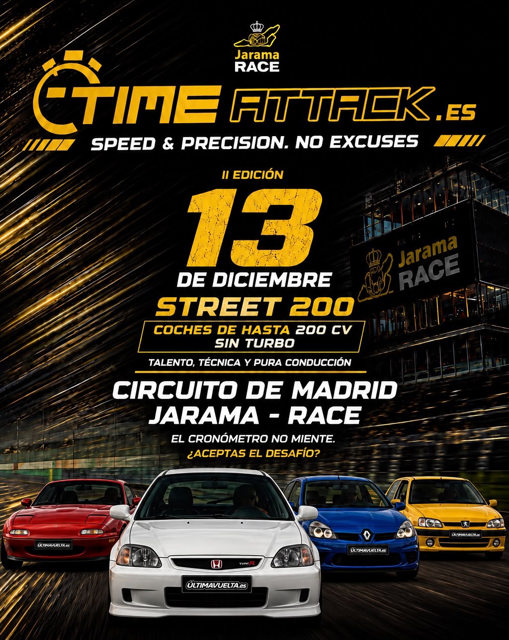 Time Attack 13 de Diciembre categoria Street